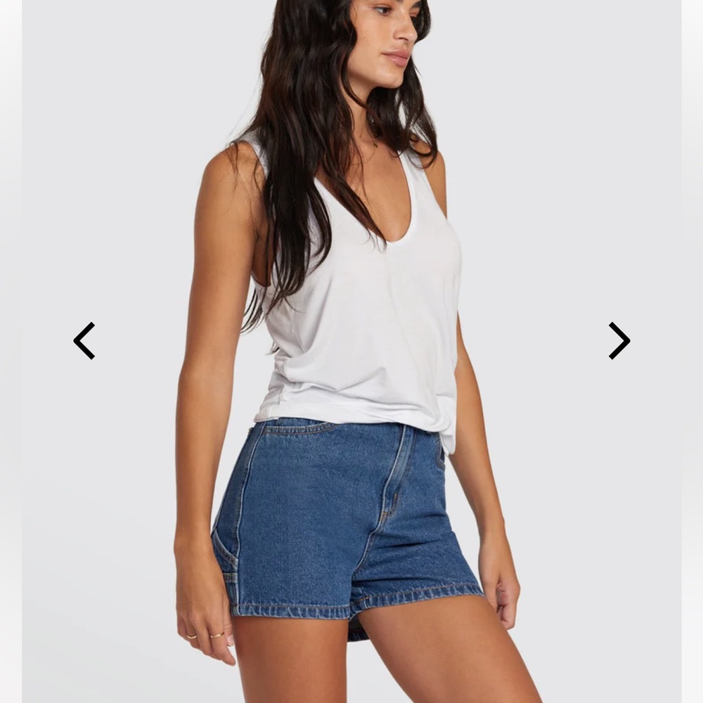 NWT RVCA Recession Denim Short - Picture 6 of 8